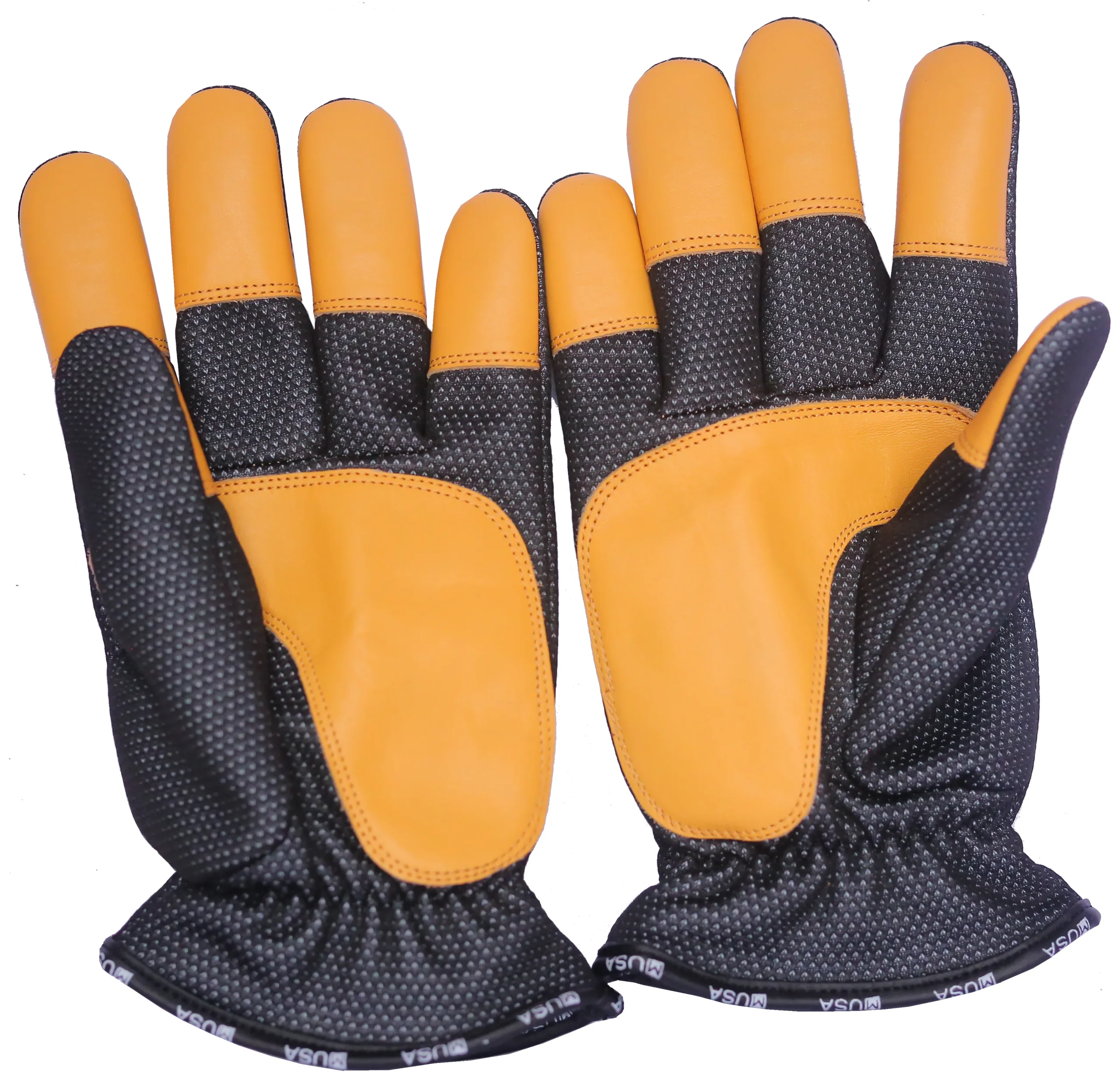 Winter Archery Shooting Glove Fabric With Palm & Tips are Leather - Image 2