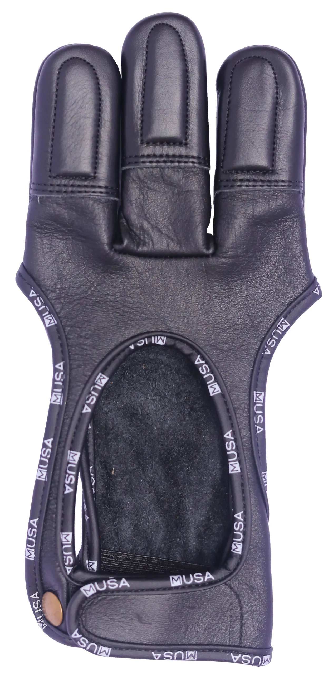 Archery Shooting Glove Cow Leather - Image 2